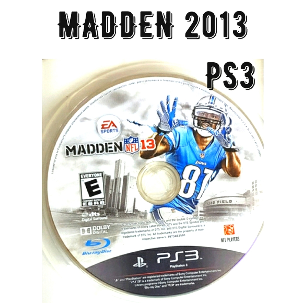 🌈-PS3~MADDEN 2013